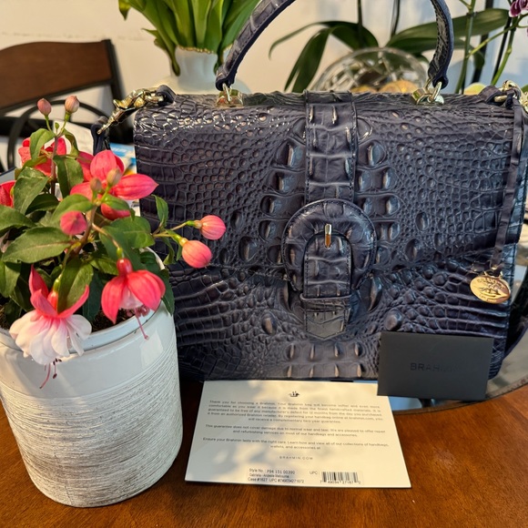 Brahmin Gabriella -Andesite Melbourne, new no tags, w paperwork and dustbag - Picture 9 of 15